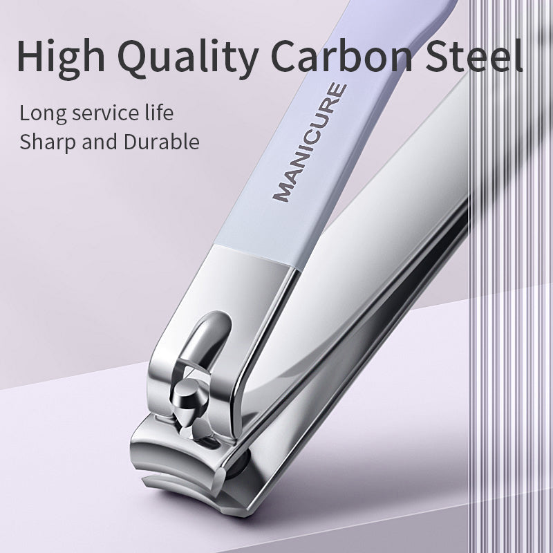 Universal Gradient Nail Care Set – German Precision Clippers, Scissors & Nail File (4-Piece)