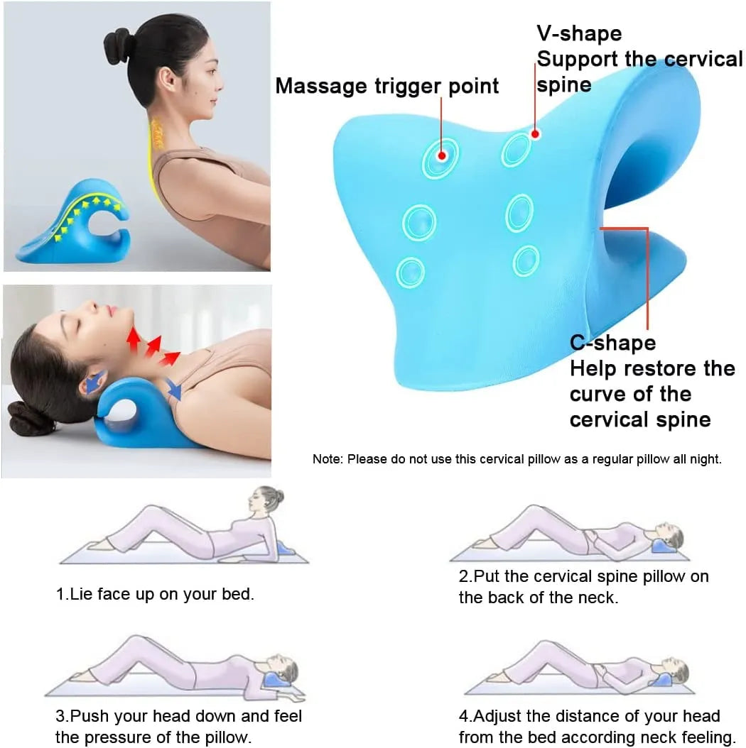 Ultimate Neck Massager – Deep Tissue Relief & Posture Corrector