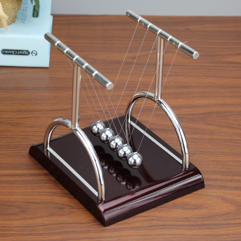 Scientific Balance Cradle Antique – Elegant Office Decor & Physics Demonstration