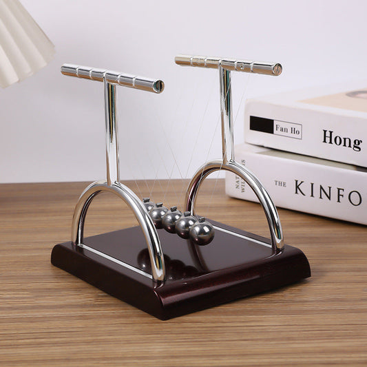 Scientific Balance Cradle Antique – Elegant Office Decor & Physics Demonstration