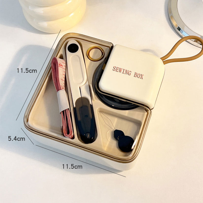 Portable Sewing Kit with Needle & Thread – Elegant & Practical Storage Solution