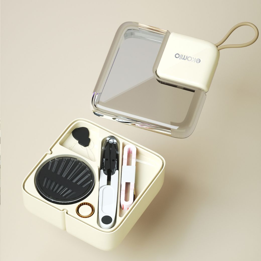 Portable Sewing Kit with Needle & Thread – Elegant & Practical Storage Solution