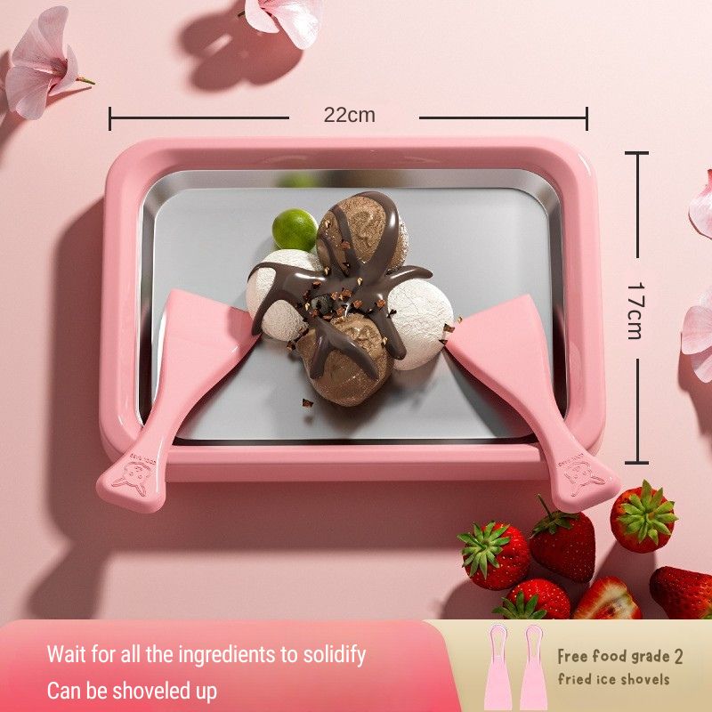 Instant Ice Cream Roller Plate – Make Frozen Yogurt, Sorbet & More