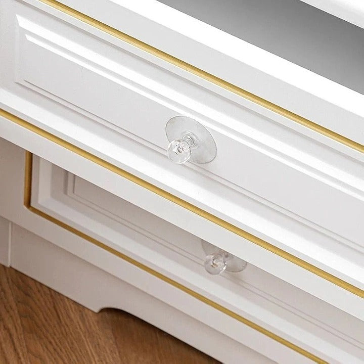 Diamond Hook – Self-Stick Push-Pull Handle for Doors, Crystal Design (Pack of 5)