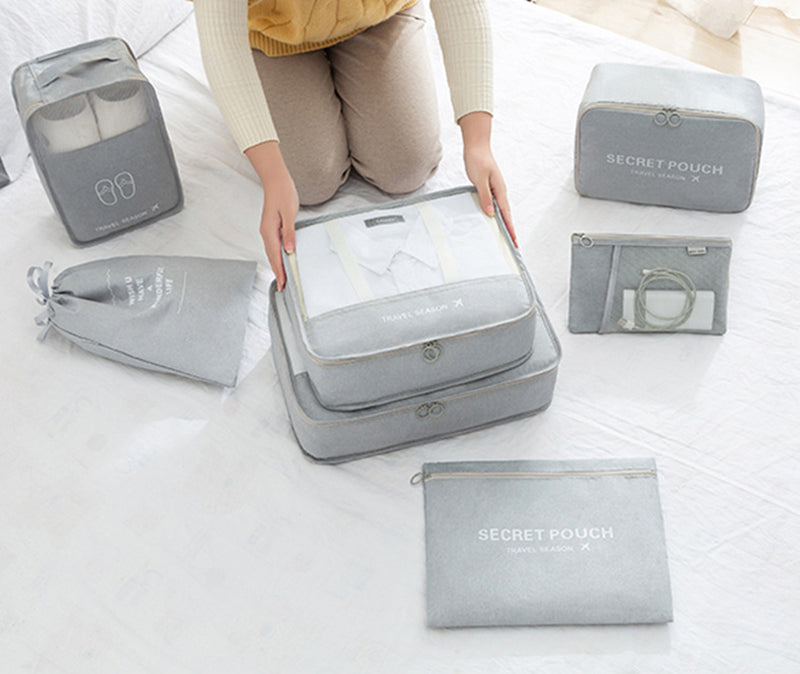 7-Piece Travel Storage Bags Set