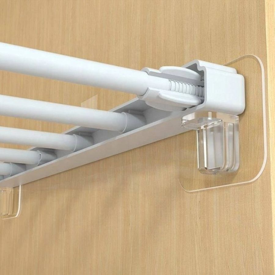 Heavy Duty Wall Hooks – Self-Adhesive Hooks for Hanging Without Drilling (Pack of 6)