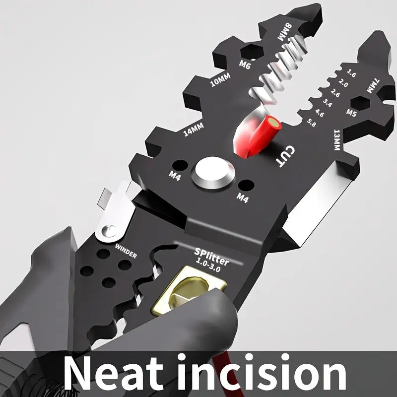 Heavy Duty Wire Stripping & Cutting Pliers for Electricians