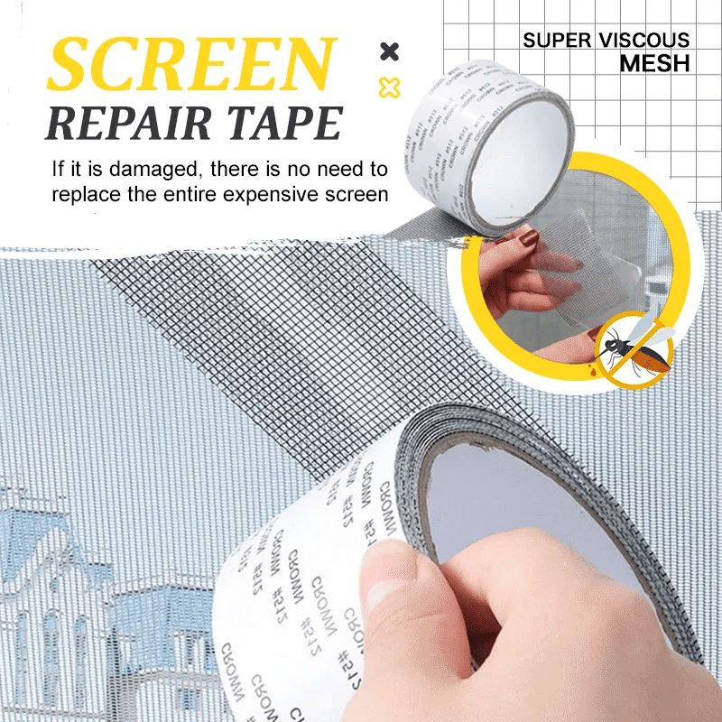 Window Screen Repair Kit Tape
