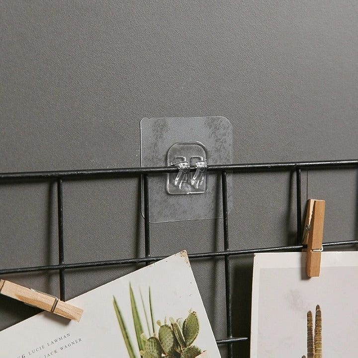 Adhesive Wall Hooks – Multi-Surface Heavy Duty Hooks for Shelves & Hanging (Pack of 5)