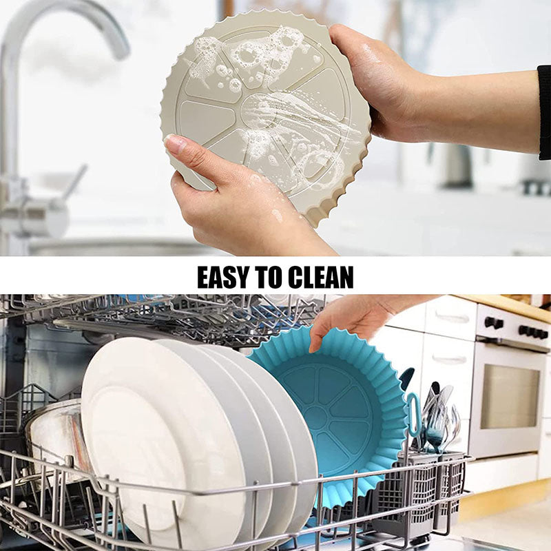 Eco-Friendly Airfryer Silicone Basket - Pack of 4