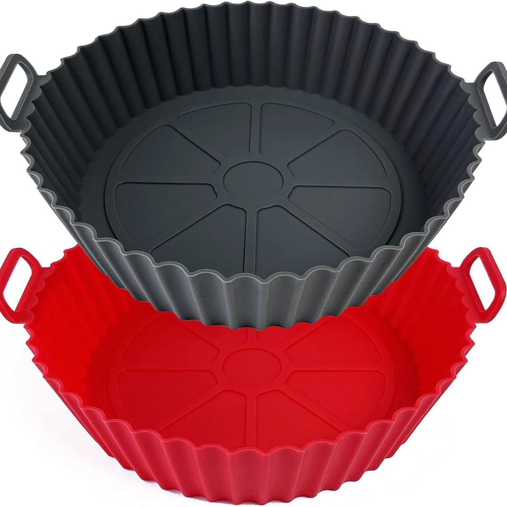 Eco-Friendly Airfryer Silicone Basket - Pack of 4