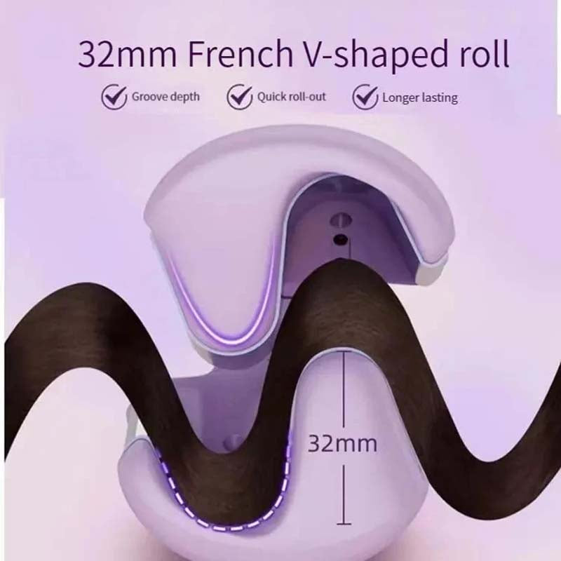 French Deep V Curler 32MM