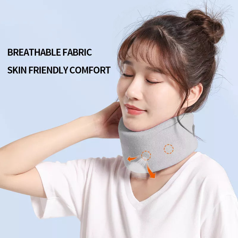 Medical Neck Support Collar – Adjustable Orthopedic Soft Sponge for High/Low Comfort