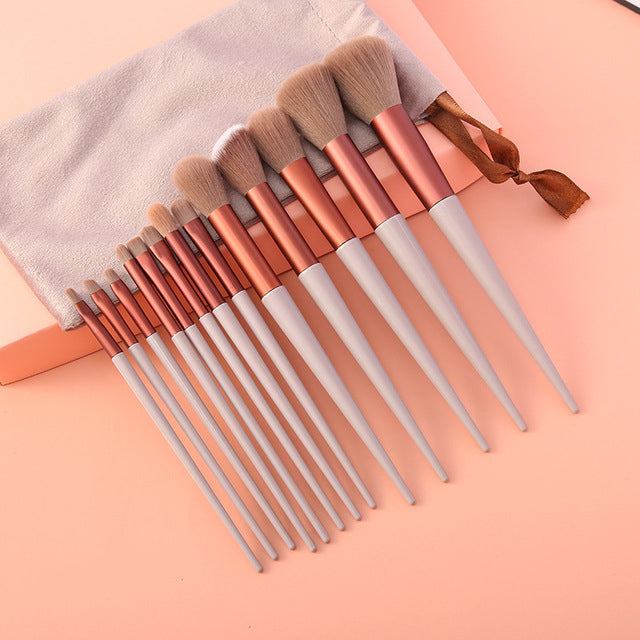 Essential Makeup Brush Set – 13 High-Quality Brushes