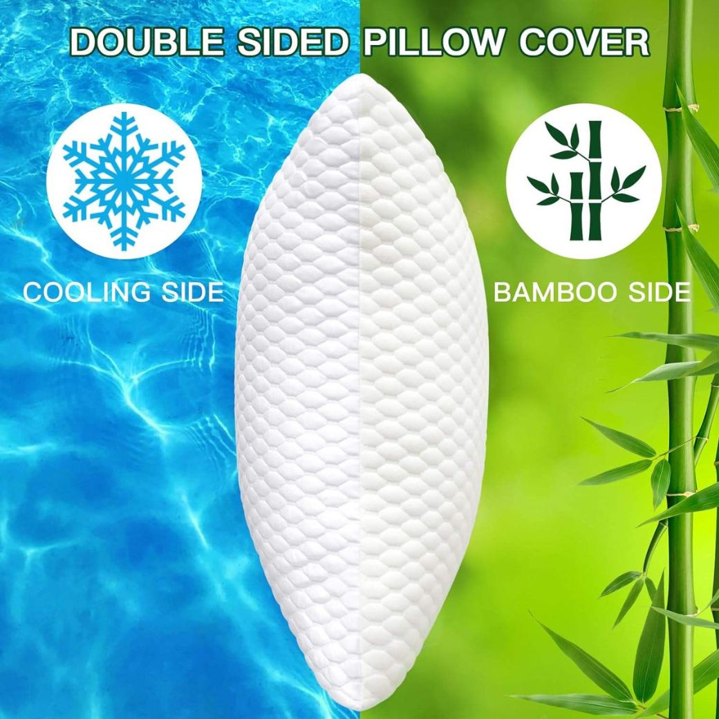 Extra-Large Memory Foam Pillow for Support and Relaxation