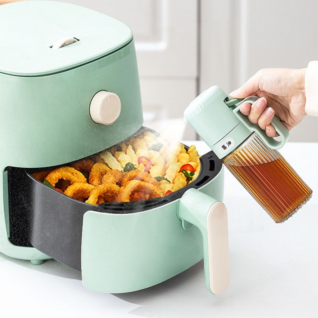 Kitchen Oil Spray Bottle for Healthy Cooking and Air Fryer Use