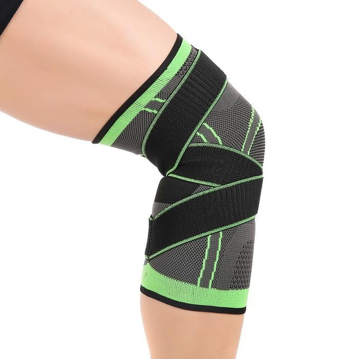 Knee Compression Sleeve with Strap for Pain Relief & Support