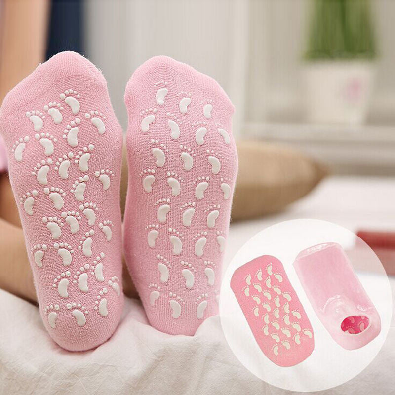 Spa Gel Socks – Moisturizing Silicone Gel Socks for Dry Cracked Feet