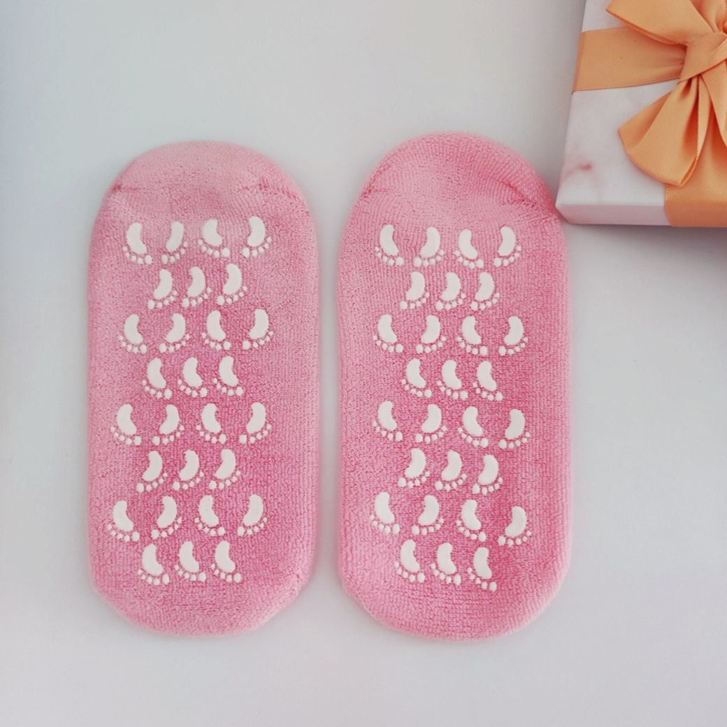 Spa Gel Socks – Moisturizing Silicone Gel Socks for Dry Cracked Feet