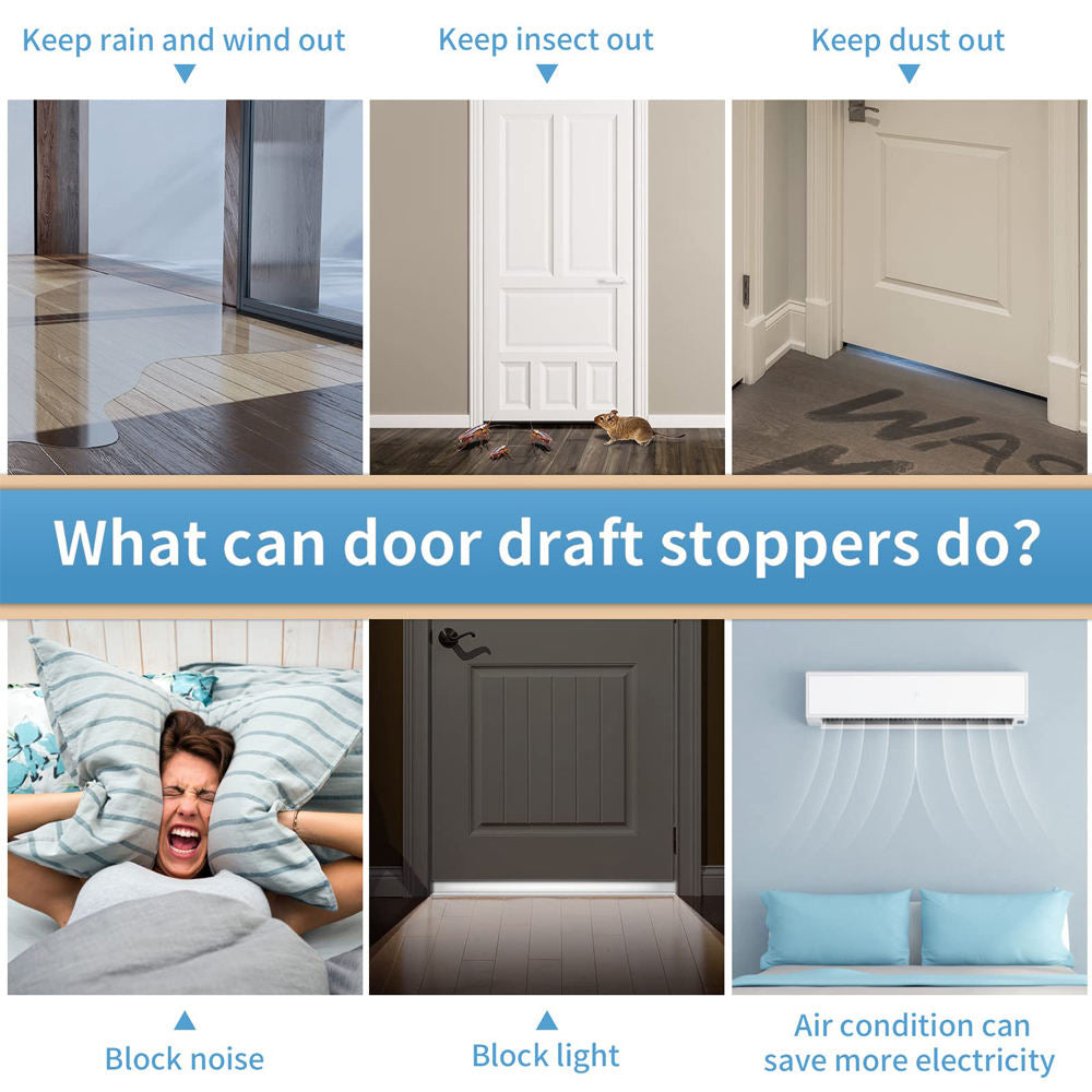 Door Bottom Weather Stripping – Block Drafts, Noise, and Unwanted Pests