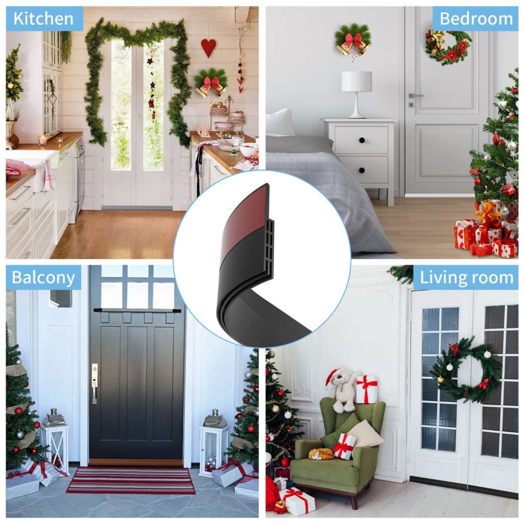 Door Bottom Weather Stripping – Block Drafts, Noise, and Unwanted Pests