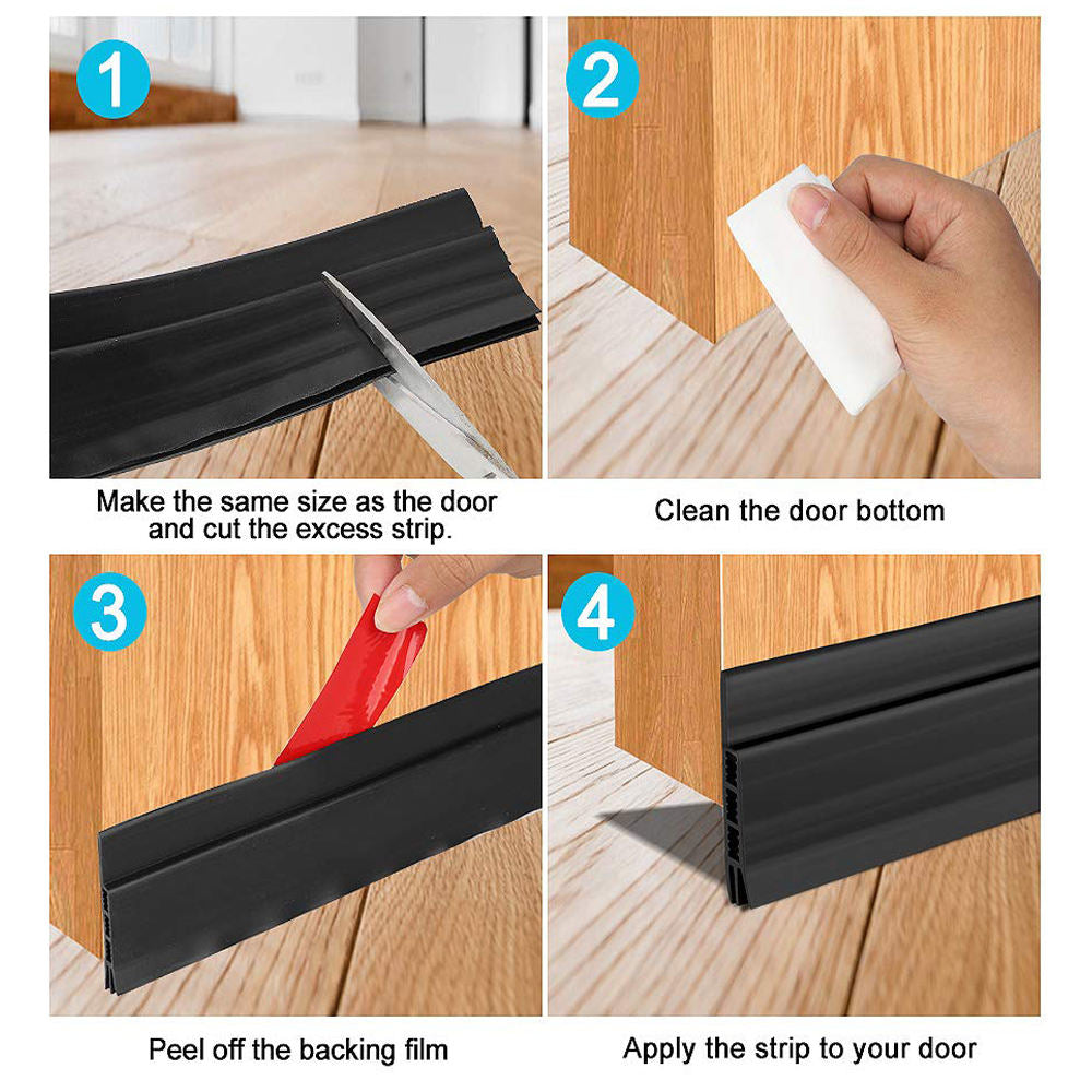 Door Bottom Weather Stripping – Block Drafts, Noise, and Unwanted Pests