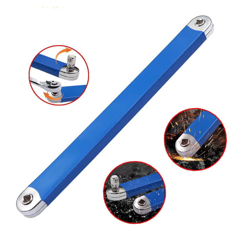 Offset Extension Wrench – Durable 15-Inch Impact Ready Wrench for Tight Spaces