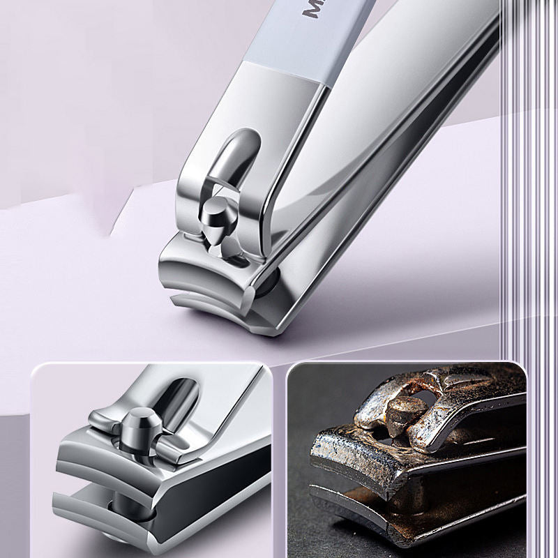 Universal Gradient Nail Care Set – German Precision Clippers, Scissors & Nail File (4-Piece)