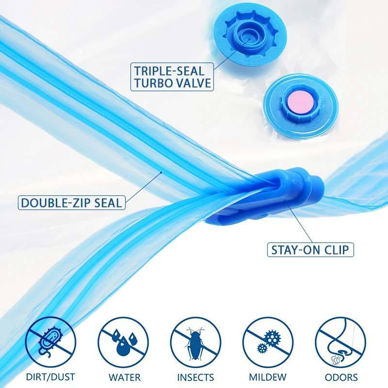 Vacuum Storage Organizer Bags – Durable, Leak-Proof Bags for Clothes & Quilt Storage