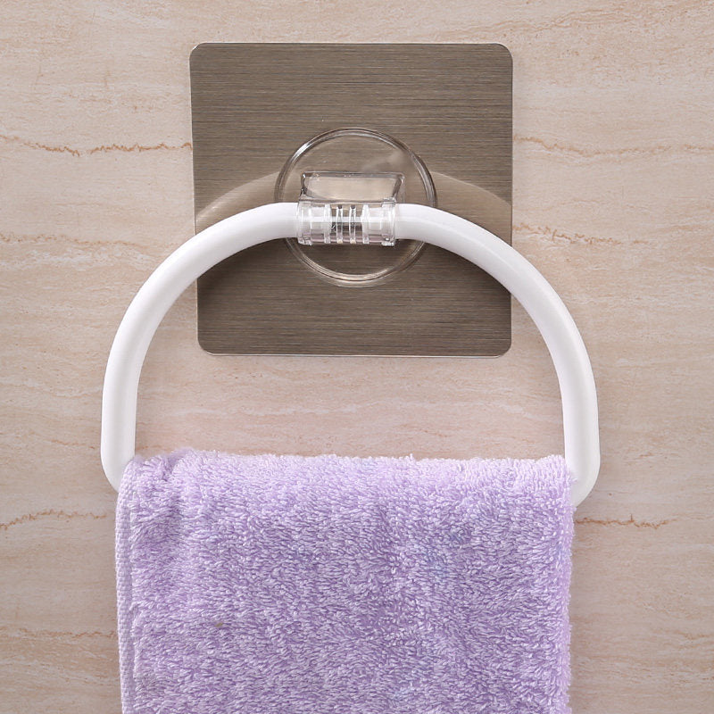 Wall-Mounted Towel Hanging Ring with Modern Design