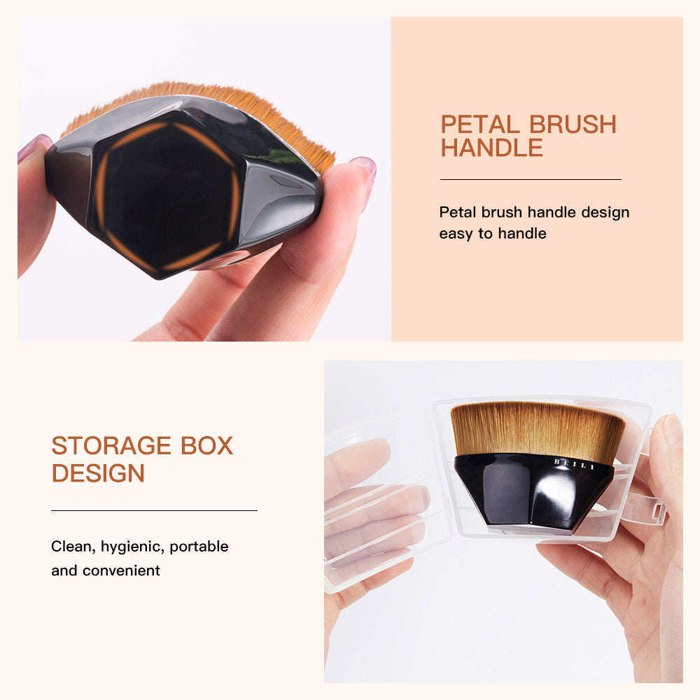 Professional High-Density Foundation Makeup Brush