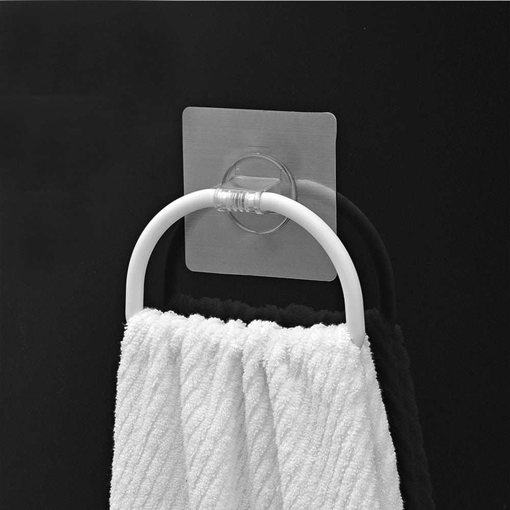 Wall-Mounted Towel Hanging Ring with Modern Design