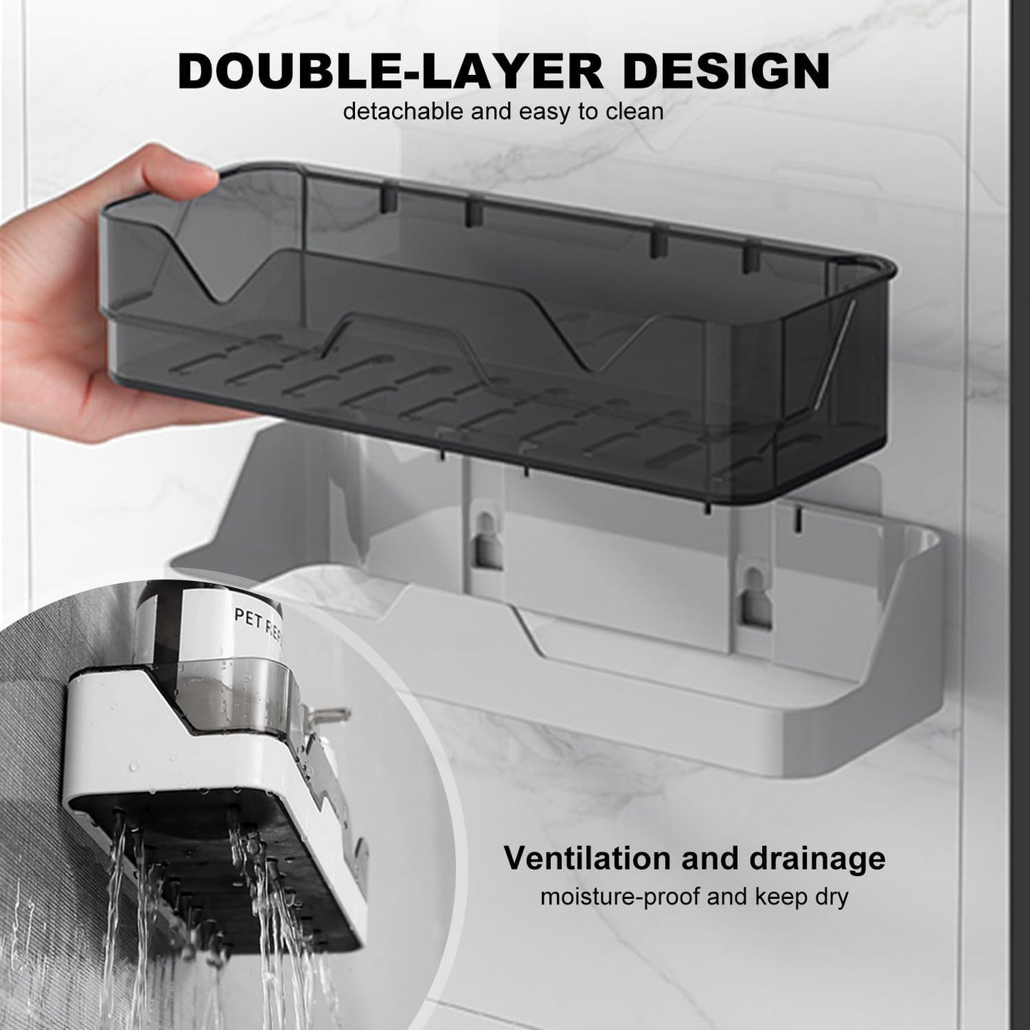 Space-Saving Plastic Rack