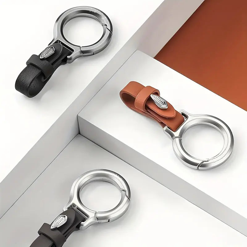 Luxury Keychain - Leather Strap