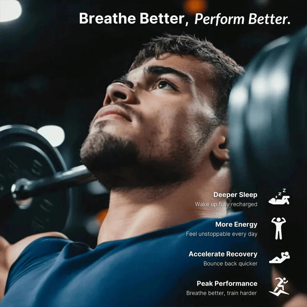 Performance⁺ Nasal Strips: Sleep Deeper. Breathe Better. Perform Stronger!