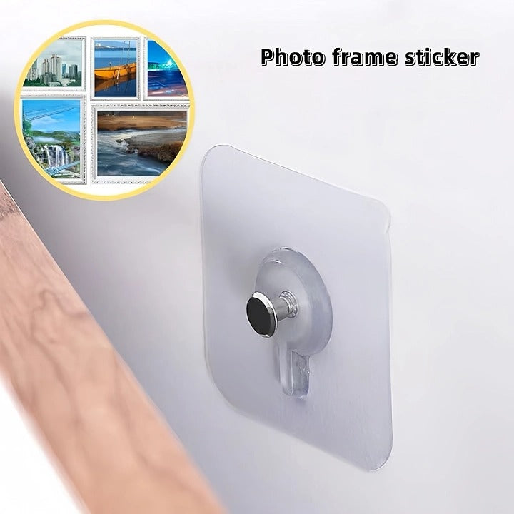 Stainless Steel Multipurpose Hooks – Self-Adhesive Heavy Duty Wall Hooks (pack of 5)