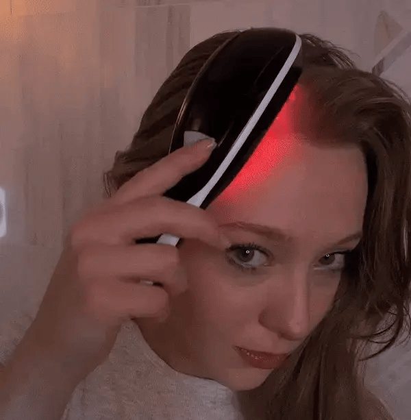 Rechargeable LED Comb For Hair Therapy & Growth