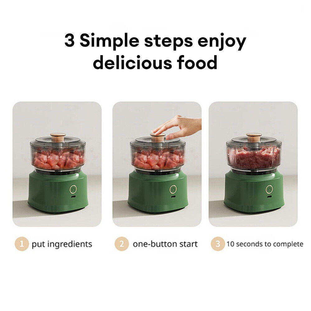 Multifunctional Household Electric Garlic Tamper 350ml