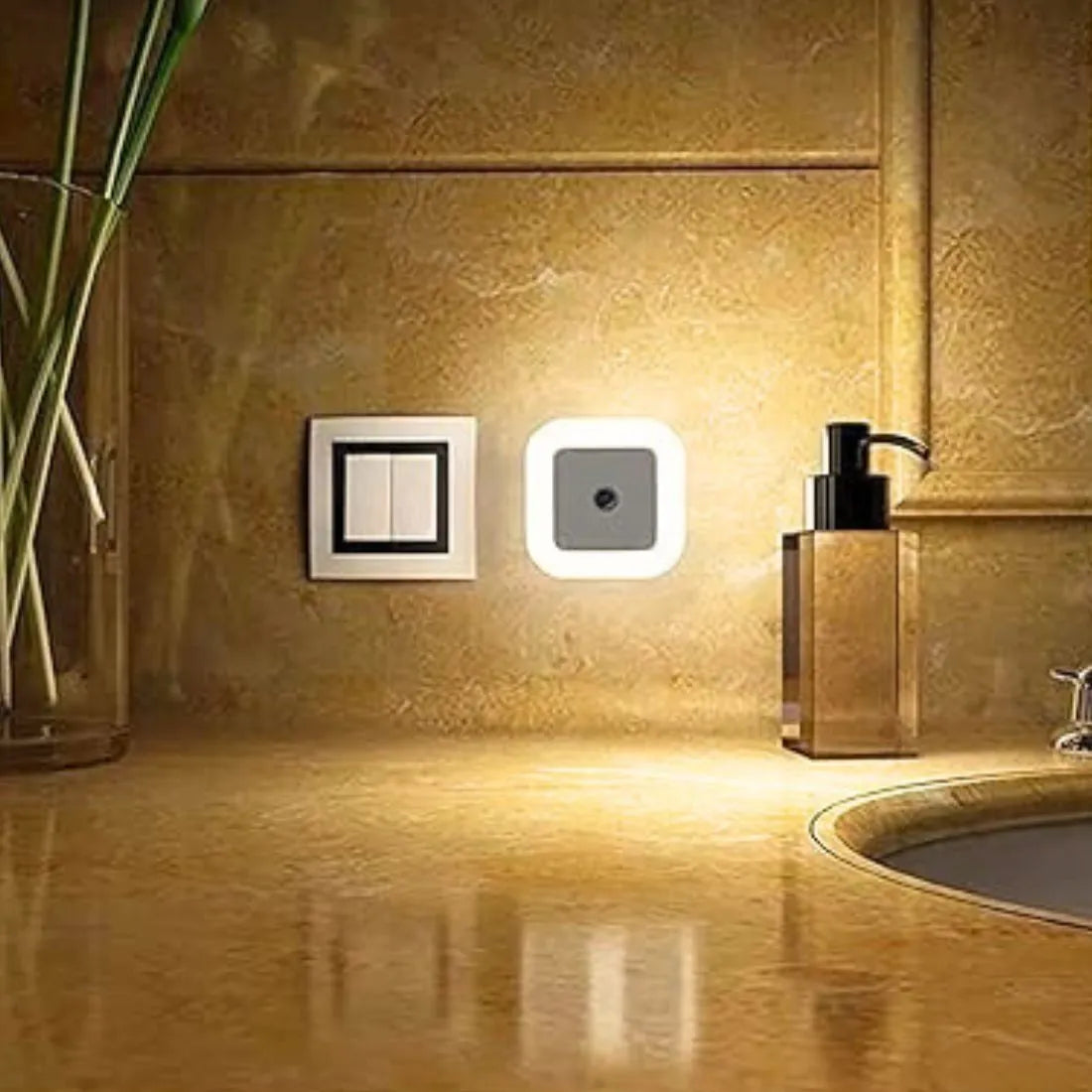 Smart Sensor Night Light Bulb – Auto On/Off | Energy-Saving LED Night Lamp for Home