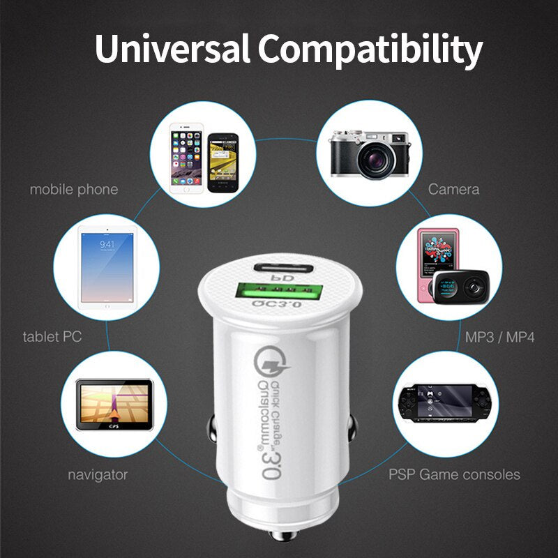 USB Type-A Power Delivery Charger | High-Speed Charging