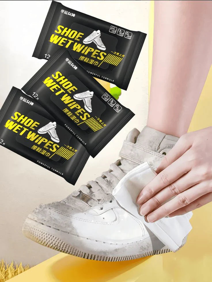 Natural Sneaker & Shoe Cleaner Wipes - 1 Packs of 80