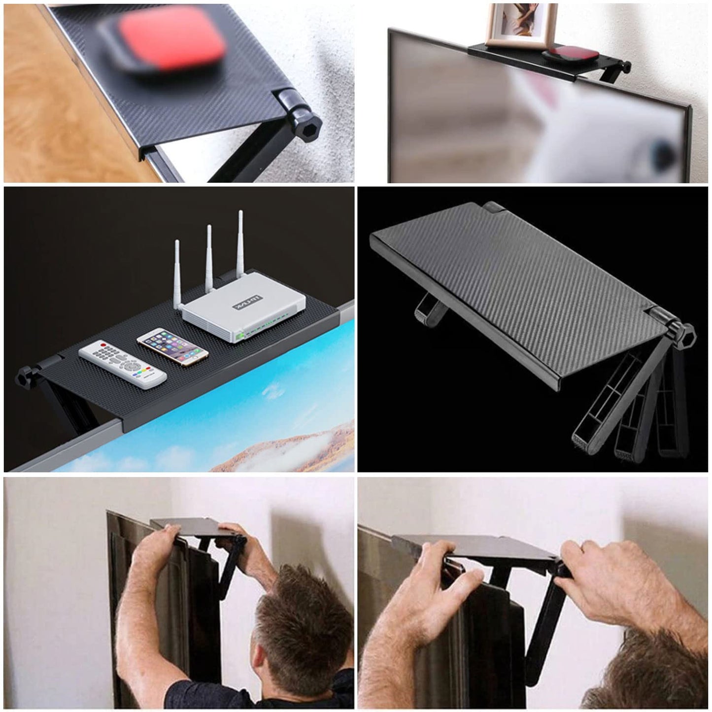 TV Shelf Top Mount – The Easiest Way to Add Extra Space Without Drilling