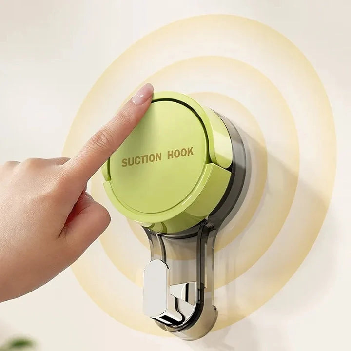 Waterproof Suction Cup Hooks for Kitchen, Bathroom, Balcony, and Office Organization