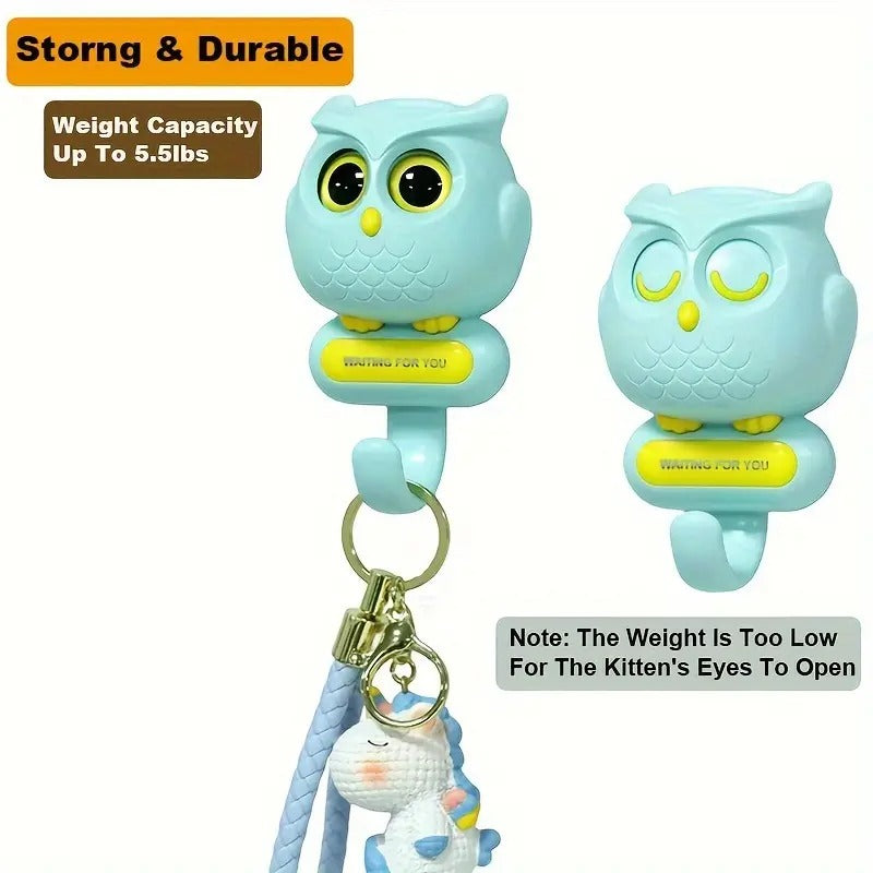 Blinking Owl Adhesive Hooks
