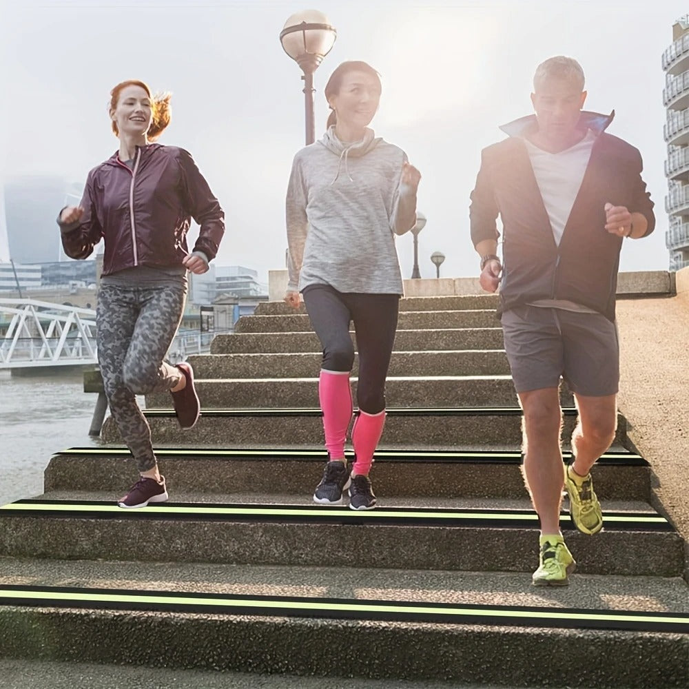 Anti-Slip Safety Grip Tape with High Visibility Glow , Ideal For Stairs & Floors-2 Inch x 5 Meters