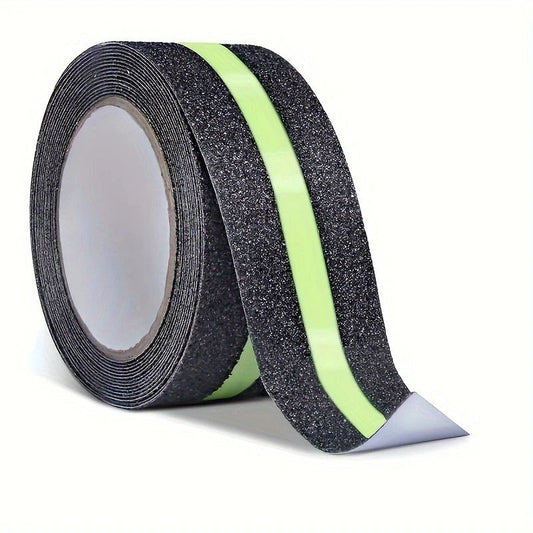 Anti-Slip Safety Grip Tape with High Visibility Glow , Ideal For Stairs & Floors-2 Inch x 5 Meters