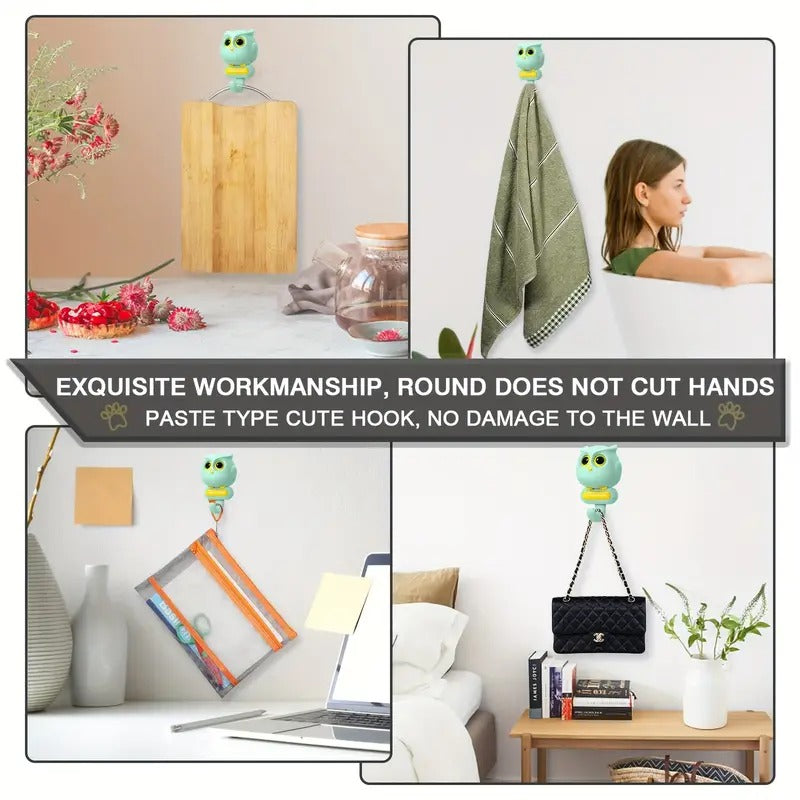 Blinking Owl Adhesive Hooks
