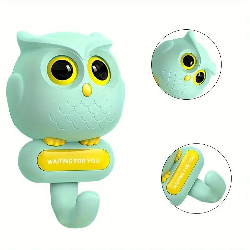 Blinking Owl Adhesive Hooks